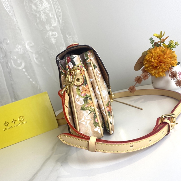 ルイヴィトンバッグ素材ディテール